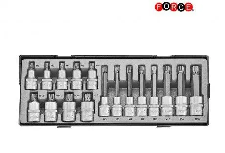 1/2 DR. SPLINE DOP BIT SET 17DELIG