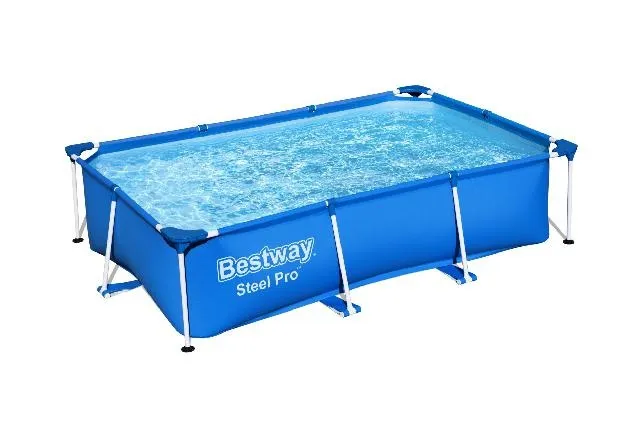 BESTWAY  ZWEMBAD  STEEL PRO  RECHTHOEK 259