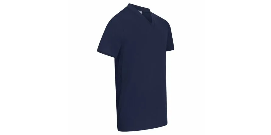ESD TSHIRT, VHALS, 150G/M², MARINEBLAUW, 5XL