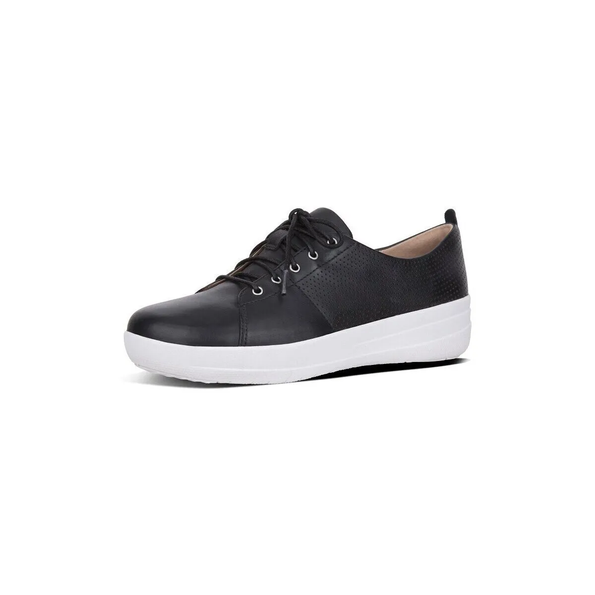FSPORTY TM II LACE UP PERF SNEAKERS BLACK