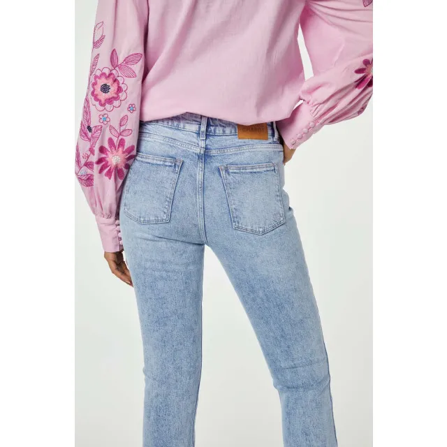 Fabienne Chapot Eva flare light m. aged denim