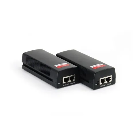 Fast Ethernet / Gigabit PoE Injector 15.4W