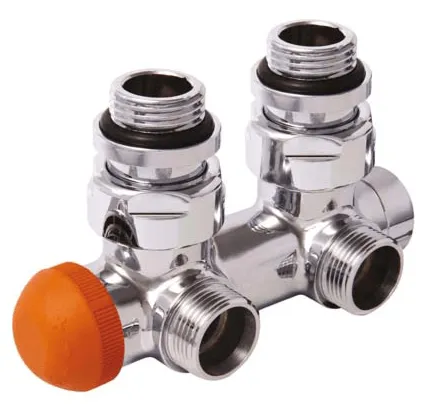 HERZ DE LUXE TS3000 THERMO.HONDERBLOK 2PIJPS HAAKS CHROOM