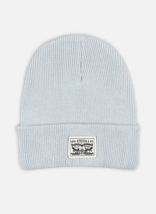      LEVI'S WOMEN'S BACKPATCH BEANIE  BLAUW   
