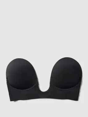 MAGIC Bodyfashion Beha met zelfklevend design, model 'Luve Bra' in zwart