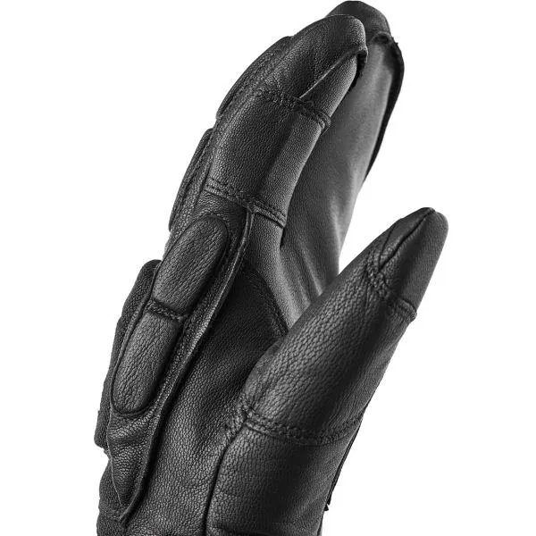 Men 3 Finger Glove VERTICAL CUT CZONE black