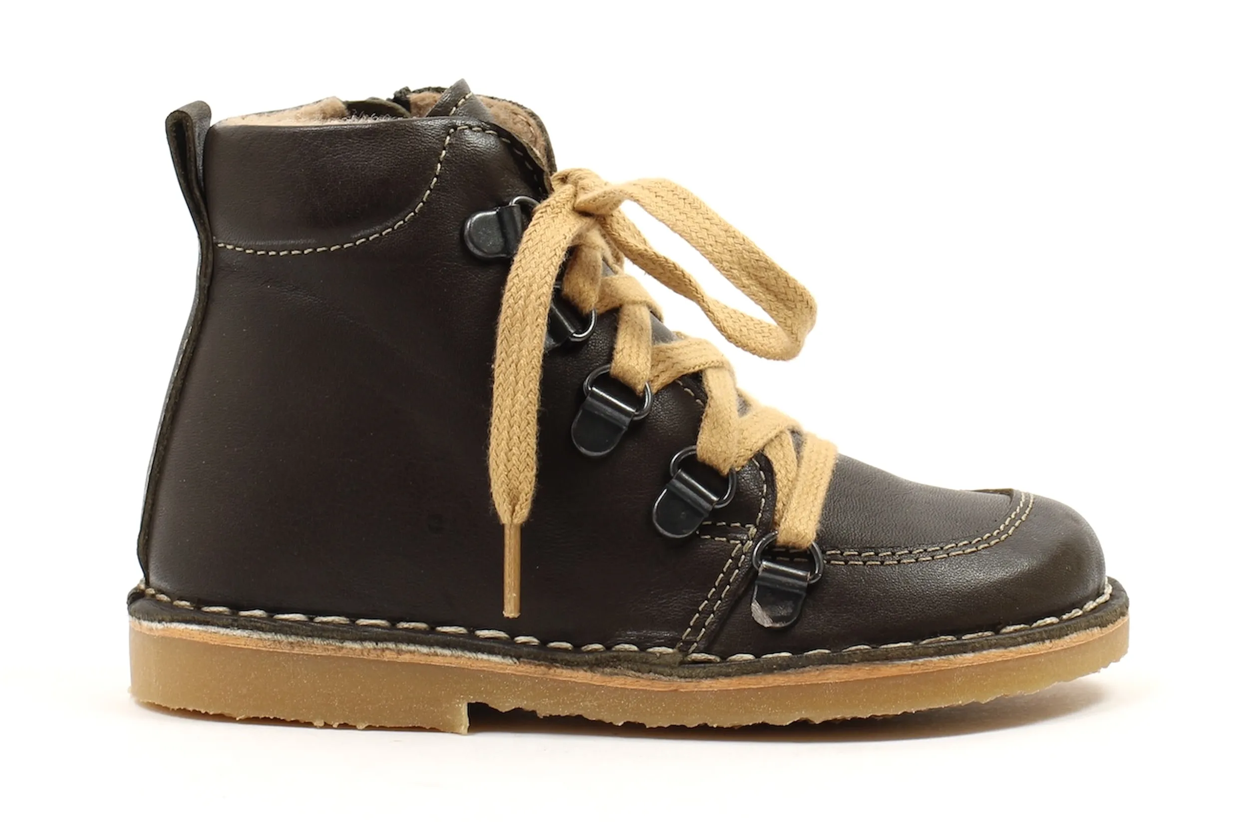 PETASIL VETERBOOTS GEVOERDKAKI (MAAT 2534)