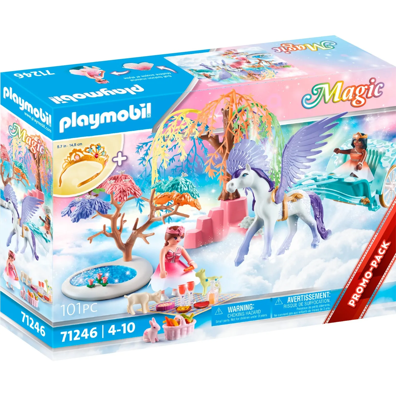 PLAYMOBIL MAGIC  PICKNICK MET PEGASUSKOETS CONSTRUCTIESPEELGOED (71246)