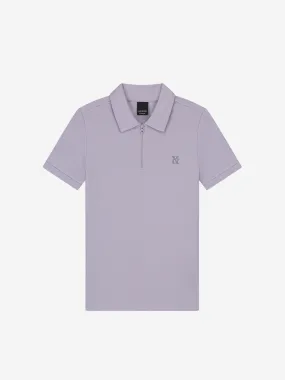 Polo met ritskraag