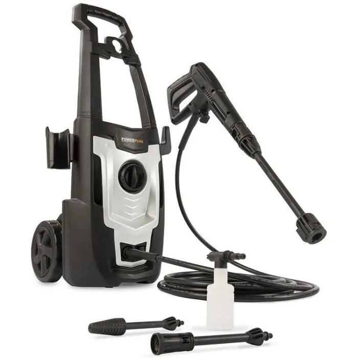 Powerplus Hogedrukspuit 1400W, 110 bar, slang 5 m