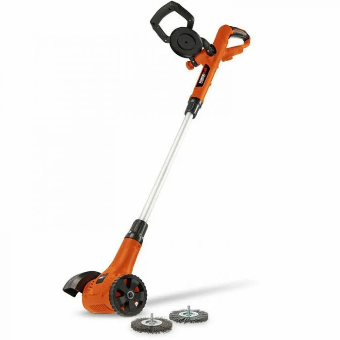 Powerplus Onkruidborstel op accu 11 cm 20V, incl. 2 borstels