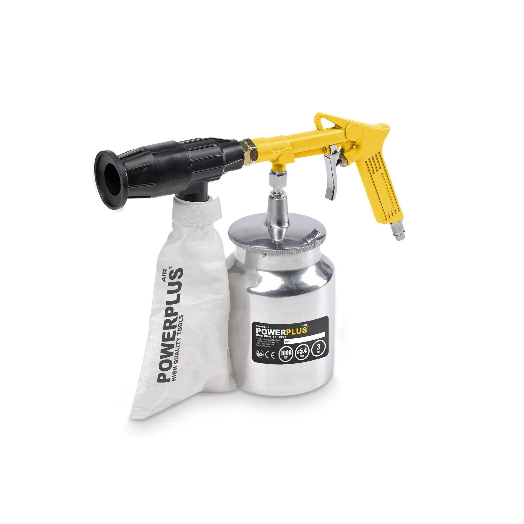 Powerplus POWAIR0014 Pneumatische Zandstraler