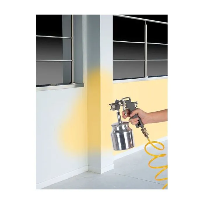 POWERPLUS POWAIR0106 VERFPISTOOL MET ONDERBEKER