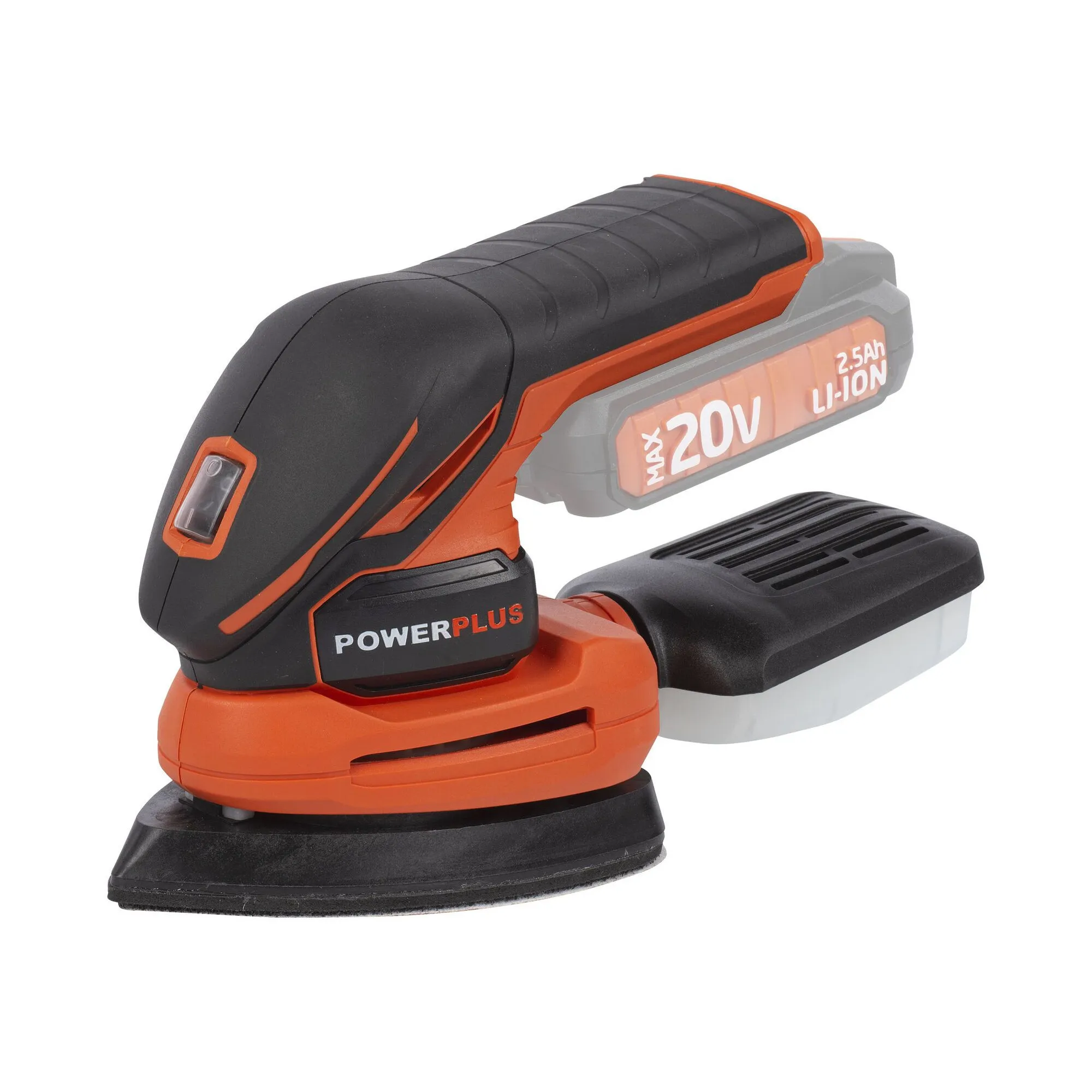 Powerplus POWDP5020 Handpalmschuurmachine 20V