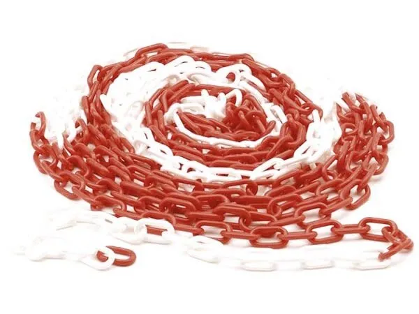 ROOD/WITTE KETTING  10 M (118610)