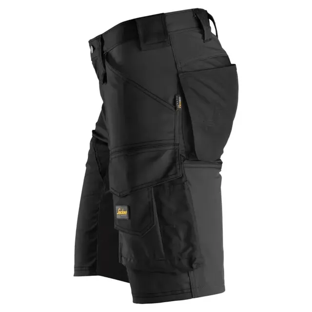 Snickers Korte Broek 6143 Zwart (0404) Maat 044