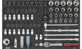 Sonic Doppenset 1/2'',  61-dlg. SFS