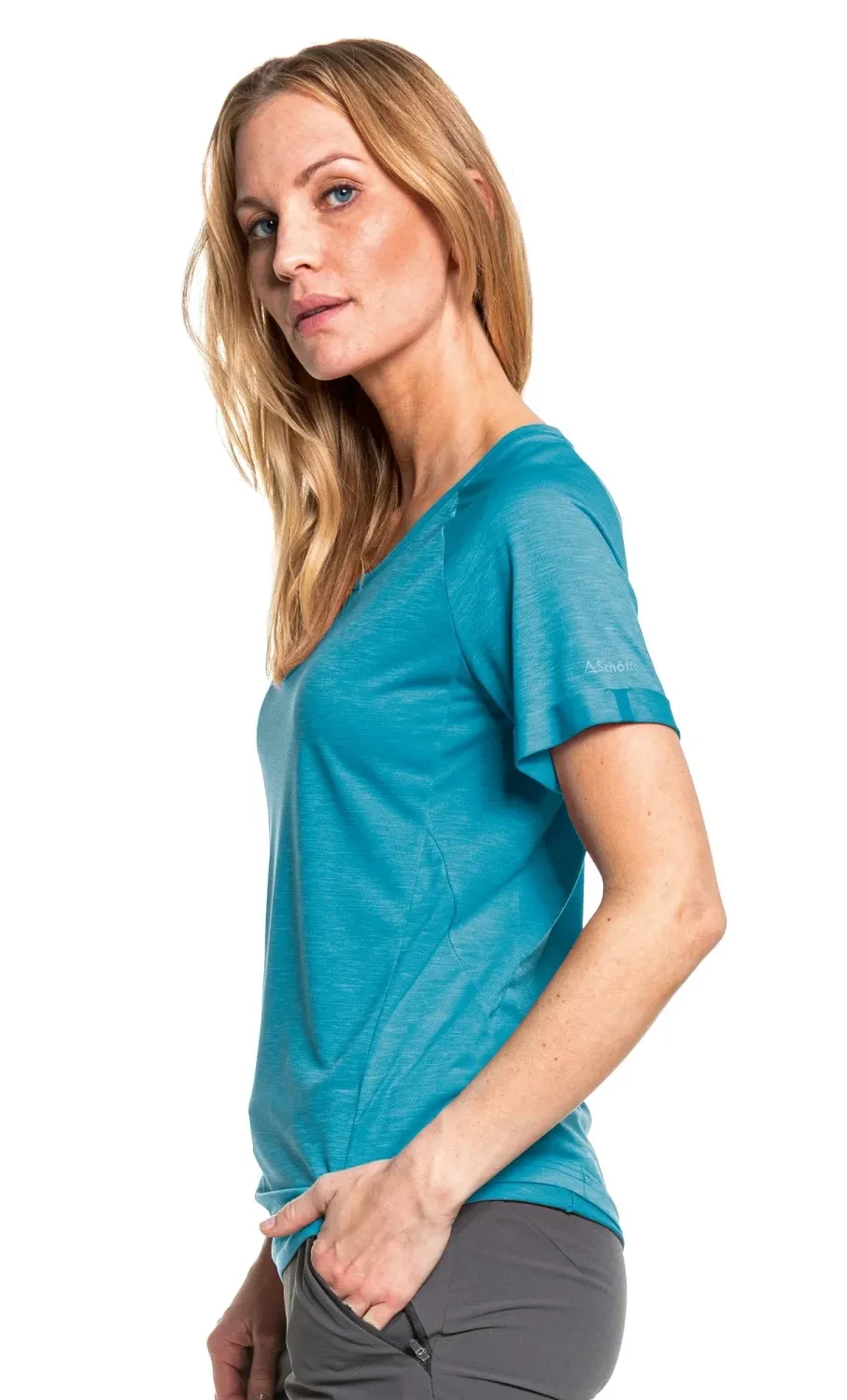 TSHIRT SCHöFFEL WOMEN BOISE2 L VIVID BLUE