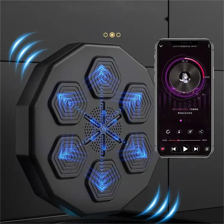 TM Smart Music Boxing Machine met bluetooth , bokszak , boksbal