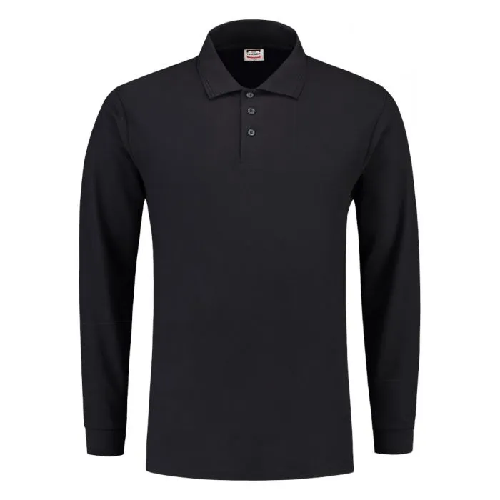Tricorp Poloshirt 100% Katoen Lange Mouw 201008 Navy